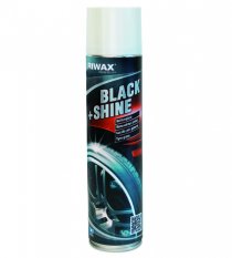 RIWAX BLACK+ SHINE oživovač pneumatík, 400 ml